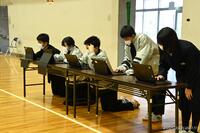 タブレットを活用して投票しました