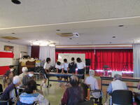 高齢者施設でゲーム