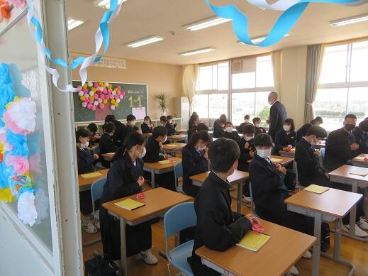 児童生徒の様子 加東市立社中学校